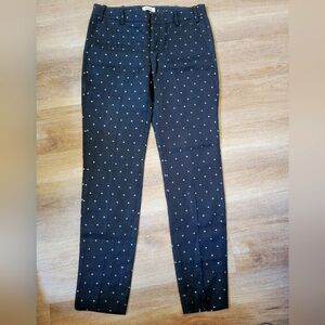 Zadig & Voltaire Black Pants with Gold Stars size EU 36